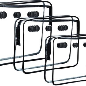 4 Packs Clear Insert Bag for Bogg Bag Divider Accessories Rubber Tote Bag Access